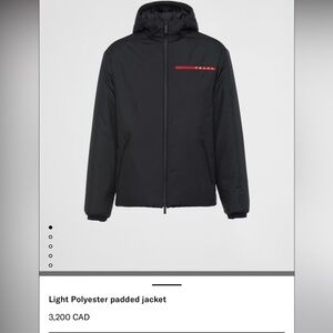 PRADA LIGHT POLYESTER JACKET